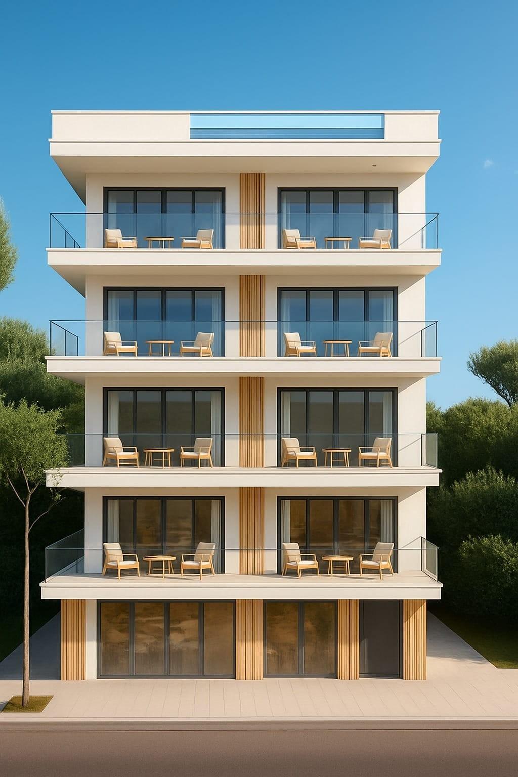 New tourist apartments near the beach in Lo Pagan, San Pedro del Pinatar