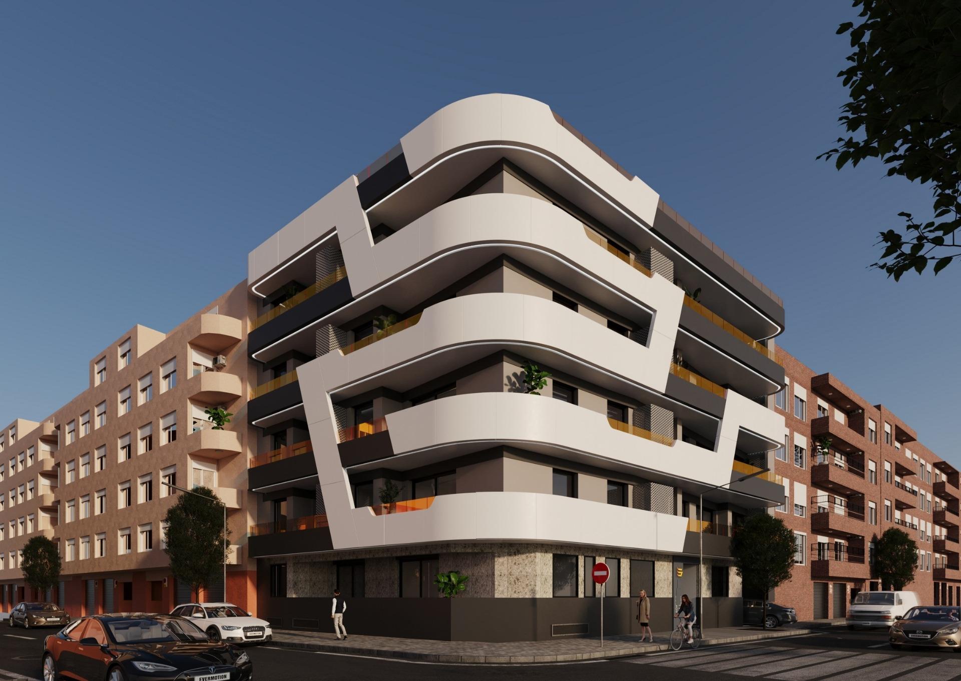 Nowe apartamenty w samym sercu Torrevieja, zaledwie 400 m od plaży Playa del Cura