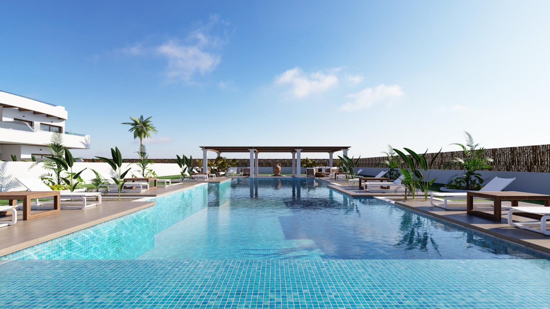 New residential complex near the Serena golf course and Mar Menor in Los Alcazares