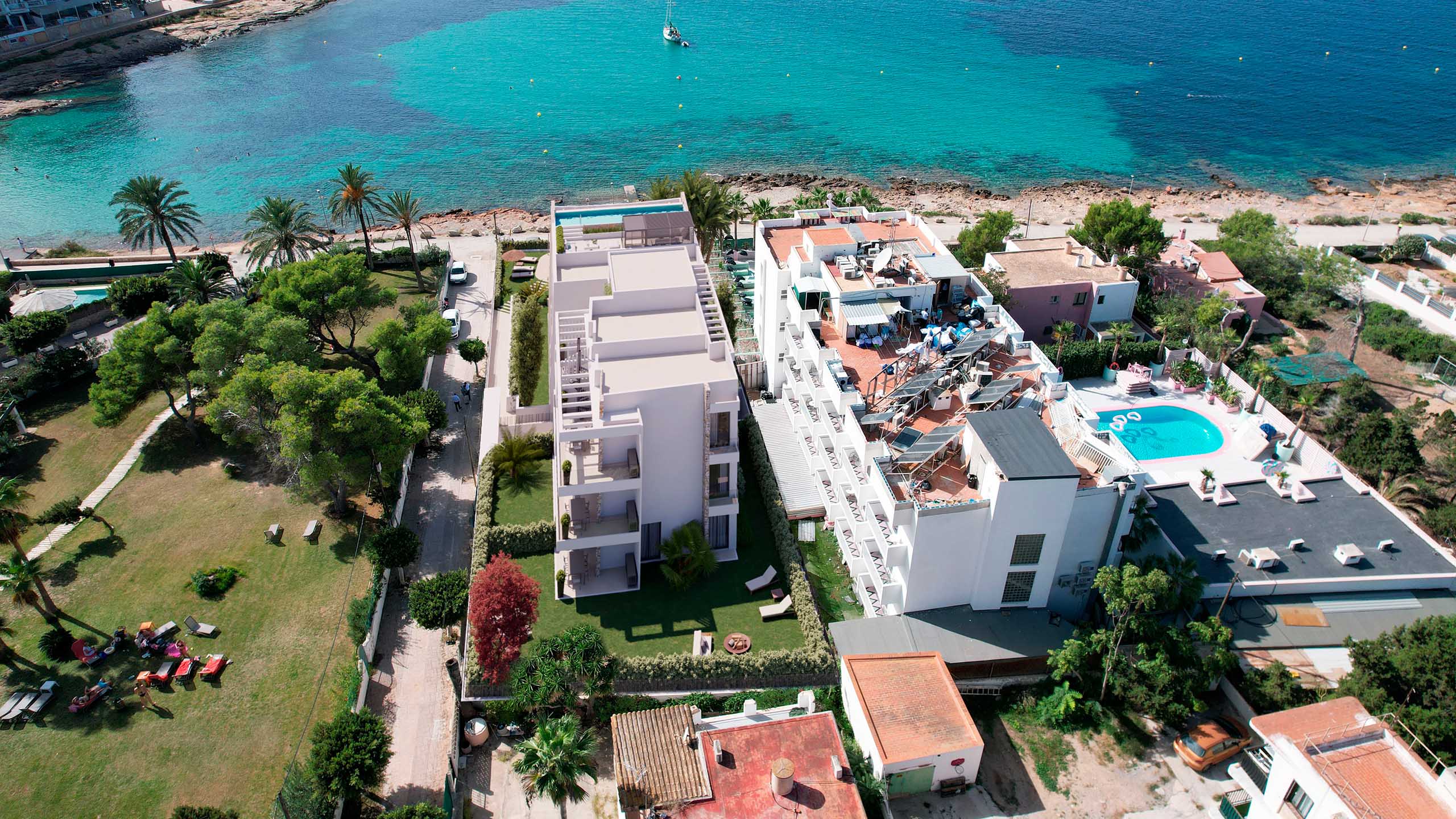 Nowa inwestycja apartamentów z 1–3 sypialniami na sprzedaż w Sant Antoni