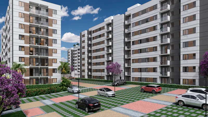 Modern apartments with a full range of amenities