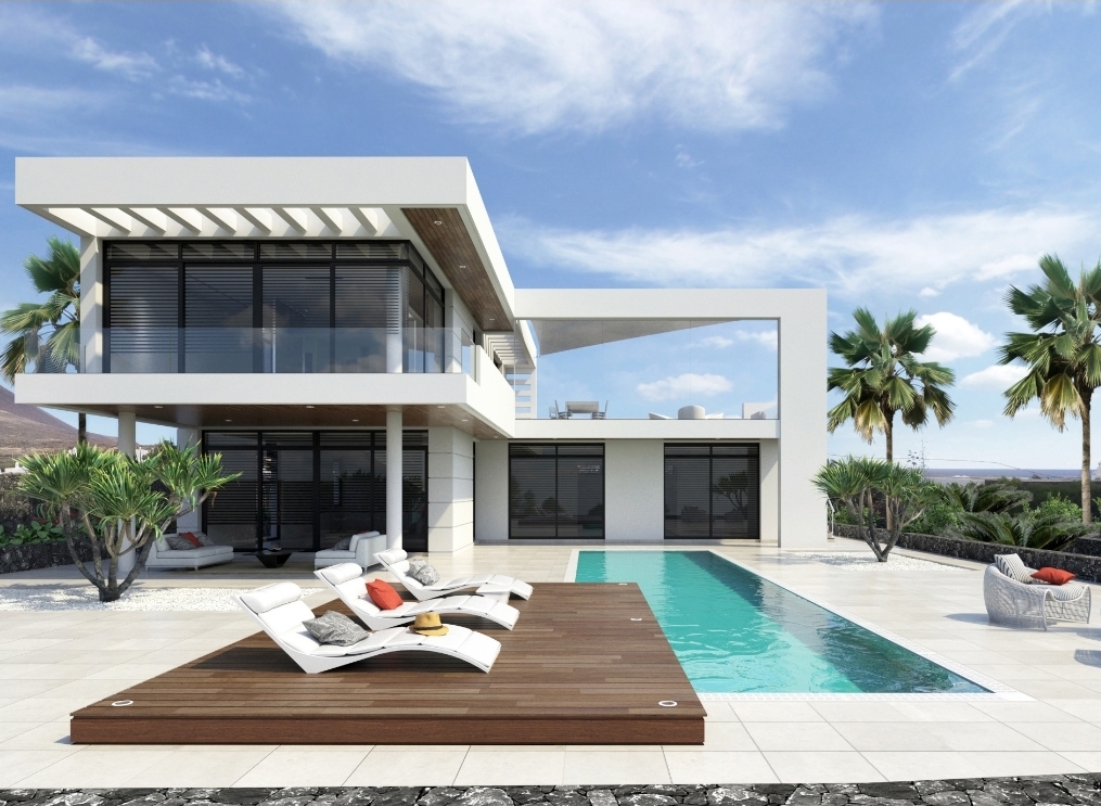 Luksusowa willa na Lanzarote – (nowy projekt)