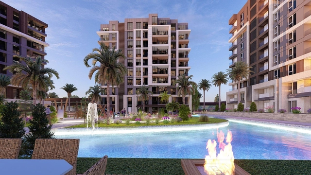 Апартаменты Istanbul Basaksehir: 5 спален и частная парковка на продажу