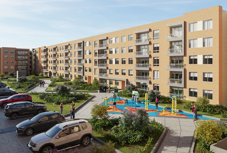 Nowoczesny projekt mieszkaniowy