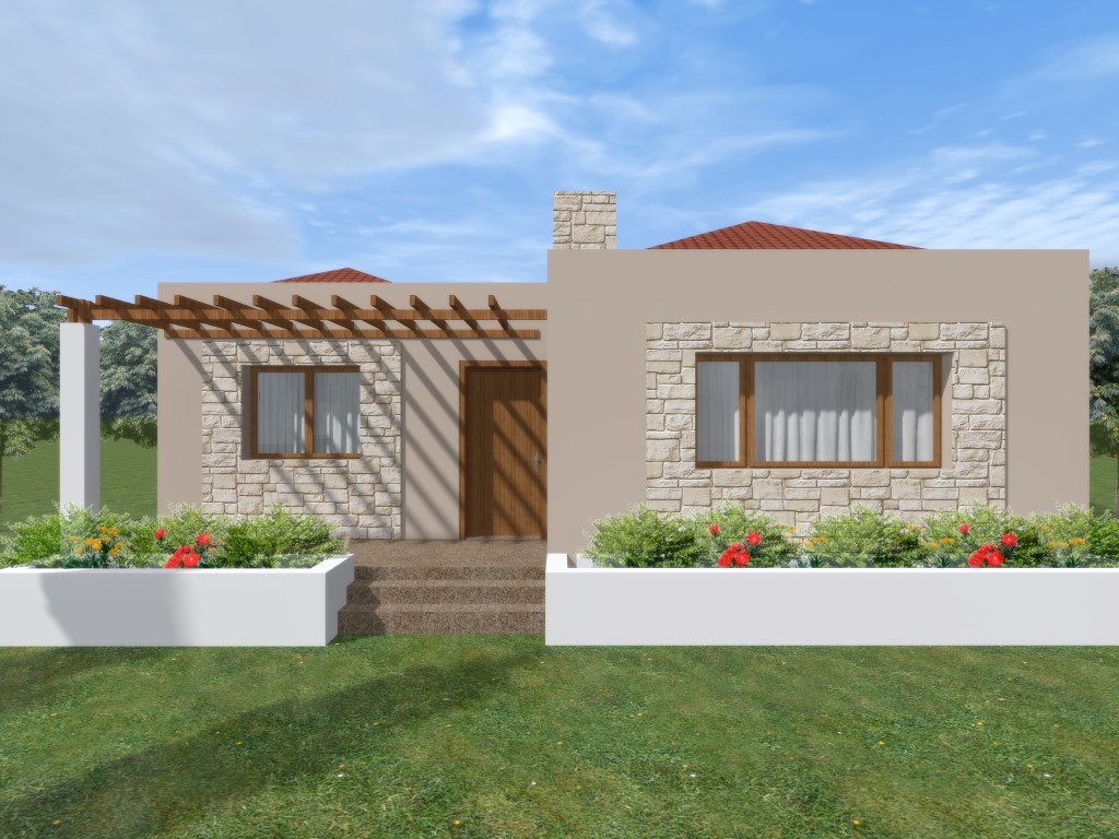 Отдельно стоящий дом 70 м² на острове Тасос